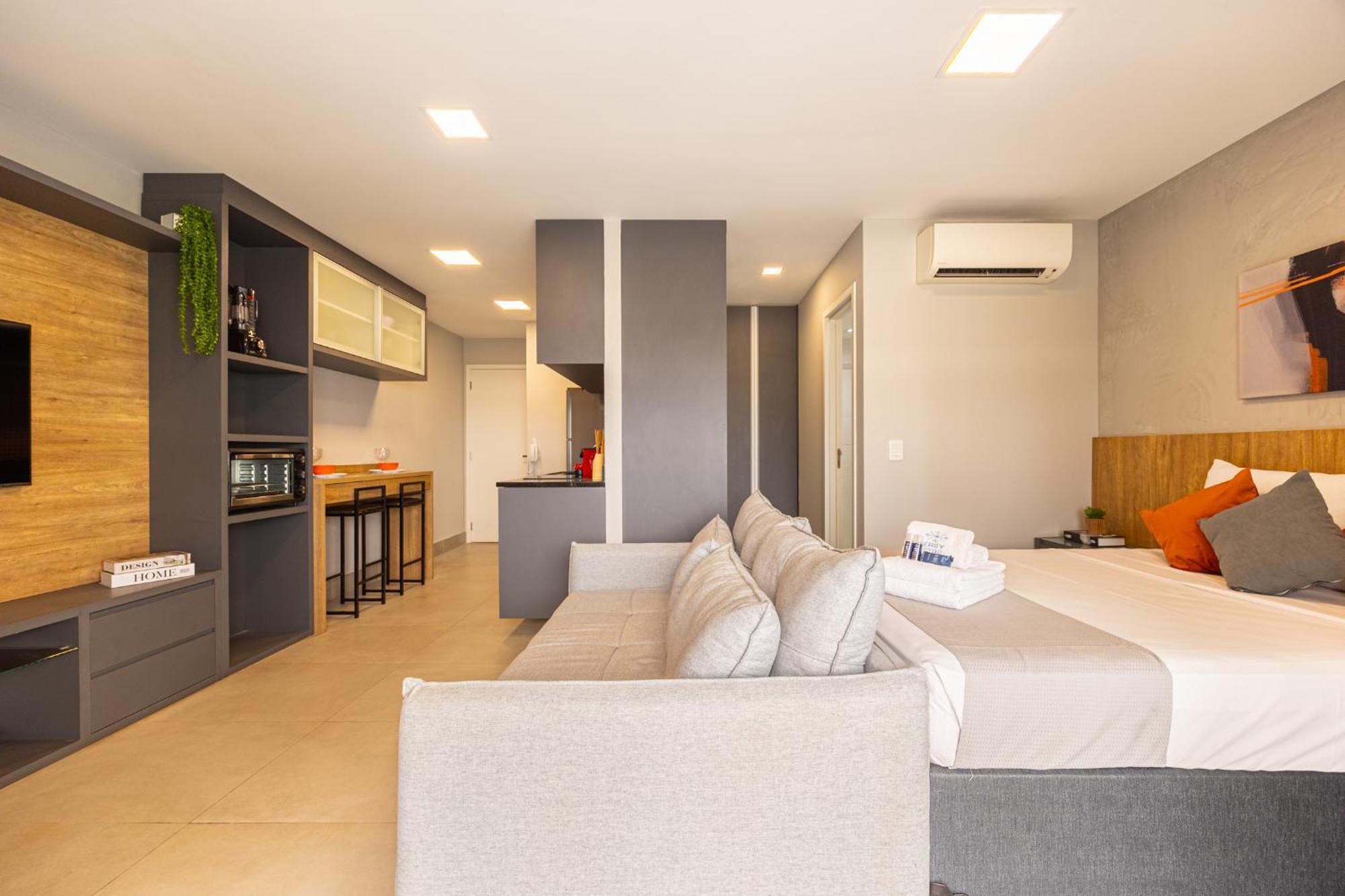 Apartamento Easy Star - Belo C/vaga Ao Lado Da Estacao Campo Belo -qu01i