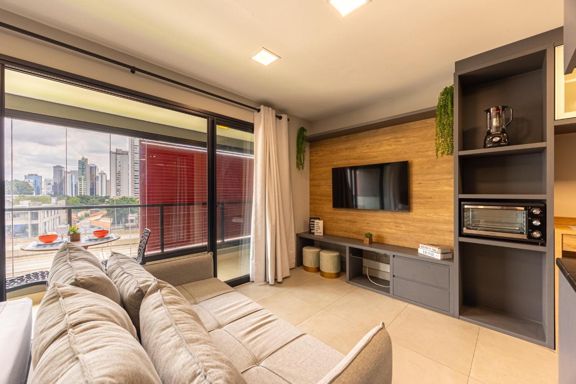 Apartment Easy Star - Belo C/vaga Ao Lado Da Estacao Campo Belo -qu01i