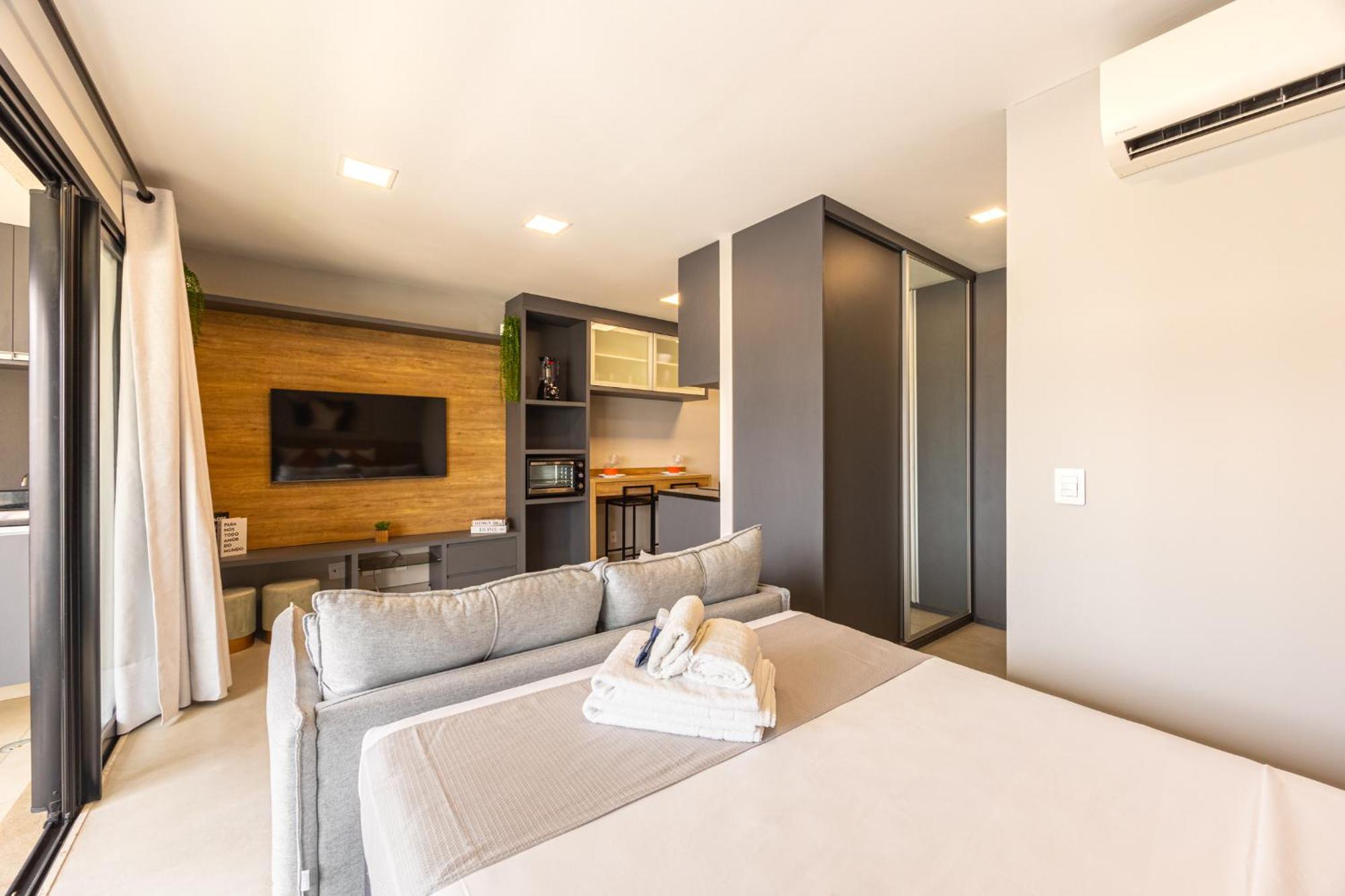 Easy Star - Belo C/vaga Ao Lado Da Estacao Campo Belo -qu01i Apartment Sao Paulo